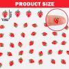 100 Pieces Tiny Strawberry for Dollhouse Micro Resin Fruit Decor for Crafts Mini Things for Fairy Garden Micro Landscaping Decoration, Style 2 view 3