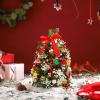 100 Pieces Tiny Christmas Decorations for Dollhouse Micro Resin Decor for Crafts Mini Things for Fairy Garden Micro Landscaping Decoration, Style 3 view 2