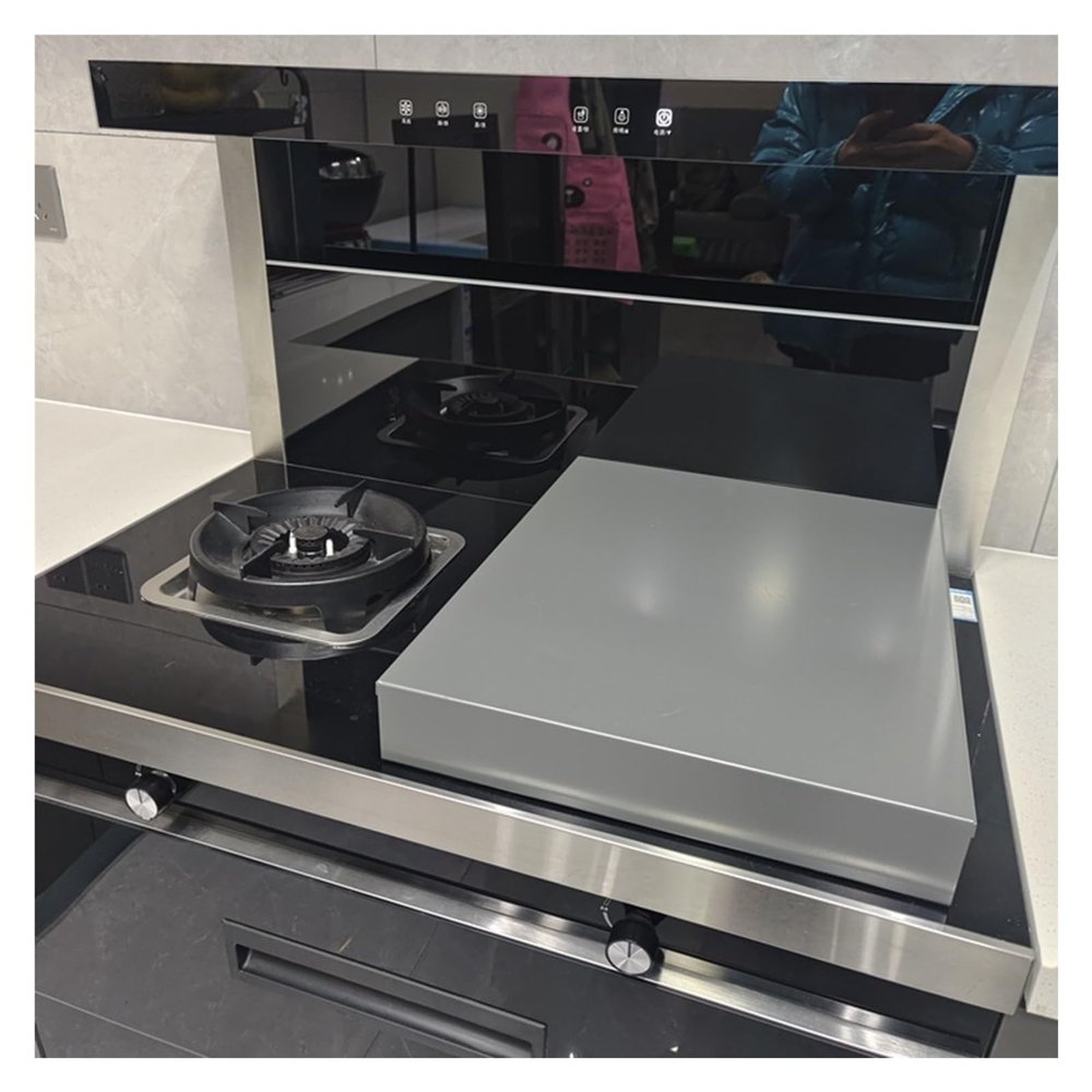 YXXSDP Noodle Board Stove Cover with Handles, Space Top Covers for Electric and Gas Stove, Gas Stove Knob Covers for Child Safety(55x40x8cm)