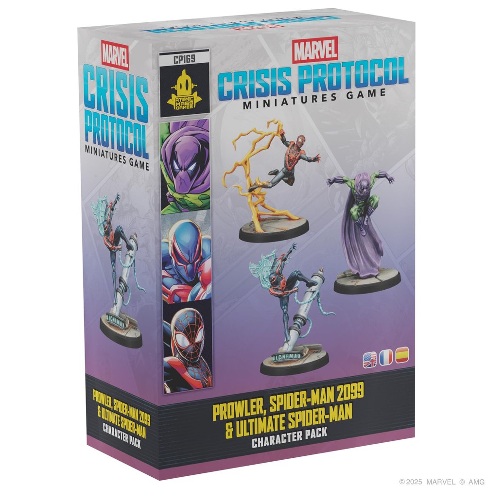Marvel: Crisis Protocol Prowler, Spider-Man 2099 & Ultimate Spider-Man