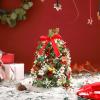 100 Pieces Tiny Christmas Decorations for Dollhouse Micro Resin Decor for Crafts Mini Things for Fairy Garden Micro Landscaping Decoration, Style 4 view 2