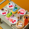 100 Pieces Tiny Apple for Dollhouse Micro Resin Fruit Decor for Crafts Mini Things for Fairy Garden Micro Landscaping Decoration, Style 2 view 4