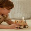 Little Dutch 2530 Wooden Car Crane - Yellow view 3