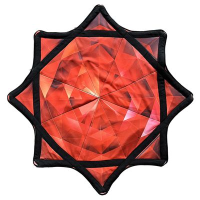 Craglen Flowstar Beginner Spinning Cloth | Flow Toys for Rave & Party | Easy Spin Fingertip Toy for All Skill Levels, Kids & Adults(14)