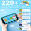 Kids Phone, Kids Smart Phone with 220+ Educational Games, 3.97" Touchscreen Learning Smart Phone Toy, 5MP Rear Camera, No SIM/Wi-Fi, Parental Controls, Rechargeable for Boys Ages 312 view 2
