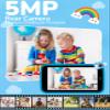 Kids Phone, Kids Smart Phone with 220+ Educational Games, 3.97" Touchscreen Learning Smart Phone Toy, 5MP Rear Camera, No SIM/Wi-Fi, Parental Controls, Rechargeable for Boys Ages 312 view 3