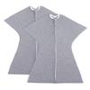 SleepingBaby Zipadee-Zip Transition Swaddle and Cream Snuggle Strap - Cozy Baby Swaddle Blanket with Zipper Convenience - Heather Grey, Large (12-24 Month) view 2