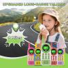 Ptnerbeh Walkie Talkies for Kids Toys: Toys for 3-12 Year Old Boys Girls - 22 Channels 2 Way Radio Toy with Backlit LCD Flashlight - 3 Miles Range for Outside/Camping/Hiking (2-Pack), Green view 2
