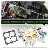 6460 Double Pumper 650-800 CFM Carburetor Baseplate Assembly Compatible For Holley 4150 Models Compatible For PROFORM 67100C Carburetor Main Body view 3