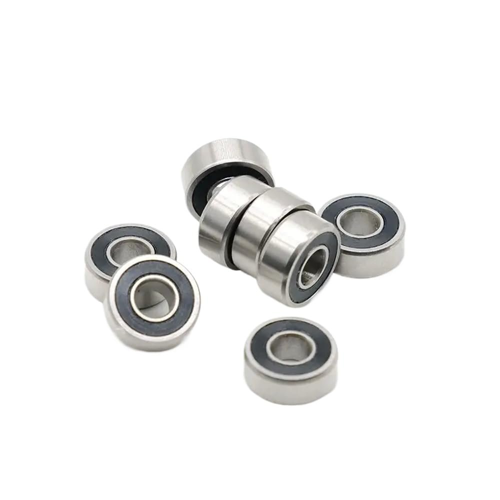 10PCS 684RS Ball Bearings 4x9x4 Mm ABEC-7 Compatible with Hobby Electric RC Cars Black Sealed 684-2RS 684 RS 2RS