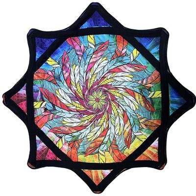 Flowstar Beginner Spinning Cloth by Craglen | Flow Toys for Rave, Party & Performance | Easy Spin Fingertip Fun for Kids, Adults, All Skills