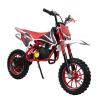 49CC 2-Stroke Mini Dirt Bike, Gas Pocket Motorcycle for Kids&Adults Gas Powered Kids Dirt Bike Mini Off-Road Motorcycle with Wear-Resistant Tires Load 180 LBS for Various Outdoor Environments Red view 1