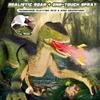 Aotrytion Remote Control Dinosaur Toys for Kids, Dinosaur Toys for Boys Big Walking Velociraptor Dino with Light Sound and Spray Stream Birthday view 2