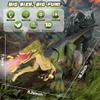 Aotrytion Remote Control Dinosaur Toys for Kids, Dinosaur Toys for Boys Big Walking Velociraptor Dino with Light Sound and Spray Stream Birthday view 3