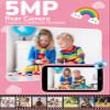 Kids Phone, Kids Smart Phone with 220+ Educational Games, 3.97" Touchscreen Learning Smart Phone Toy, 5MP Rear Camera, No SIM/Wi-Fi, Parental Controls, Rechargeable for Girls Ages 312 view 3