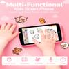 Kids Phone, Kids Smart Phone with 220+ Educational Games, 3.97" Touchscreen Learning Smart Phone Toy, 5MP Rear Camera, No SIM/Wi-Fi, Parental Controls, Rechargeable for Girls Ages 312 view 4