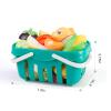 240Pcs Kids Mini Play Kitchen Accessories, Play Pans, Pots, Cookware with Desserts, Cuttable Veggies & BBQ Set & Storage Basket, Prop Money, Learning Gift for ChildToddlers, Child, Pink view 4