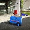 1/64 Scale Diorama Diecast Car Garage Workshop Scene Display City Street Mobile Light Machine Model Set Toys (Blue) view 1