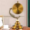 YWMLFZ Sitting Room Seat Clock Plated Copper Clock Pendulum Desk Table Table Sitting Clock view 4