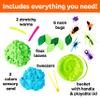 Creativity for Kids Sensory Adventure Neon Bugs Kit | Dig, Squish & Explore with Sensory Sand & Bug Toys | Scoop, Pinch & Play | Screen-Free Activity for Kids & Easter Basket Stuffers (Ages 4+) view 3