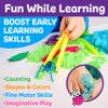 Creativity for Kids Sensory Adventure Neon Bugs Kit | Dig, Squish & Explore with Sensory Sand & Bug Toys | Scoop, Pinch & Play | Screen-Free Activity for Kids & Easter Basket Stuffers (Ages 4+) view 4