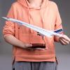 Concorde Model Airplane by Air France - 19.7 Inch with Lights and Rolling Wheels, Detailed Static Display for Home/Office Decor, Ideal Gift Aviation Enthusiasts(Normal) view 2