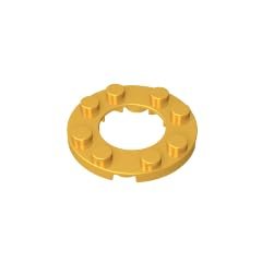 Gobricks GDS-842 11833 Circular Plate Plate Round 4x4 with 2x2 Hole, 10 pcs
