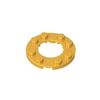 Gobricks GDS-842 11833 Circular Plate Plate Round 4x4 with 2x2 Hole, 10 pcs view 1