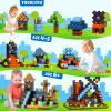 300PCS Magnetic Blocks, Building Blocks Cubes for Kids Age 4-8, 0.8in Magnetic Tiles for Toddler STEM Sensory, Magnetic Toys for Boys & Girls Age 3 4 5 6 7 8 9 10 11 12 Christmas Birthday Gifts view 4
