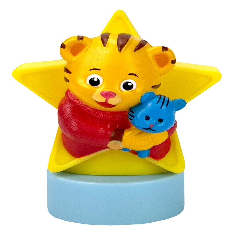 LUNA STORYTIME Daniel Tiger Figurine Cartridge Projects 5 Daniel Tiger Neighborhood Stories and 5 Songs, Over 30 Minutes of Audio Content | Gift and Toy for Ages 3+