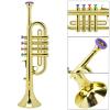 Beginner Trumpets Plastic Trumpet Wind Instrument With 4 Colored Keys For Early Developmental Music view 3