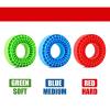 1.9" Wheel Tires Silicone Rubber Insert Foam Fit 118-122mm (4.75" OD) for 1/10 RC Crawler(Green) view 4