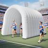 Inflatable Tunnel Sports Entrance with Internal Blower, 10x10x9ft Inflatable Tunnel Tent for Business Advertising Event Exhibition Promotion,Street,Shop,Supermarket,School view 2