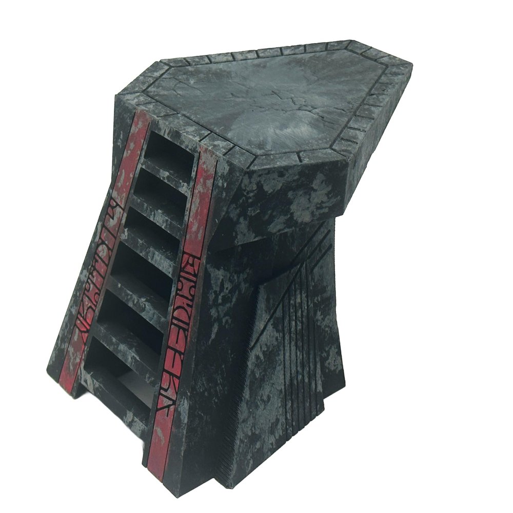 Legion Terrain - Ancient Dark Dais - Miniature Tabletop Wargaming Terrain (Painted)