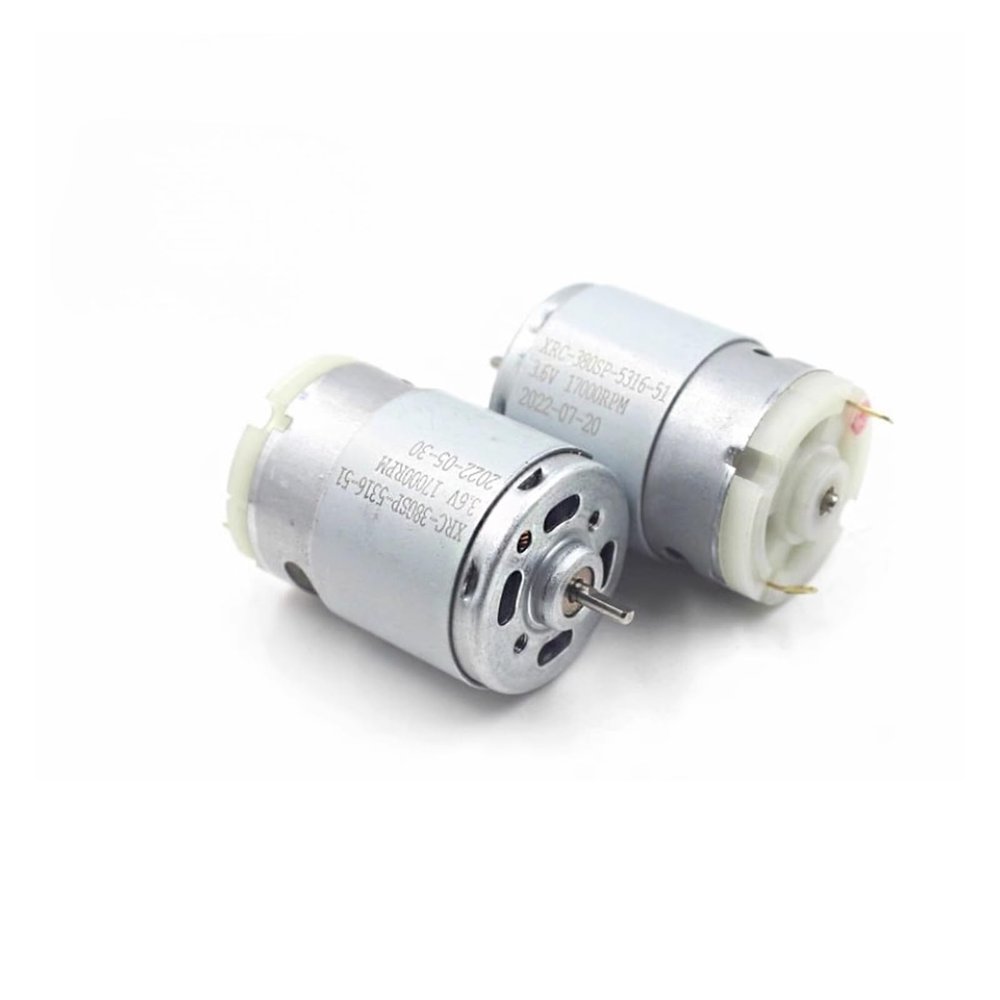 1PC 380SP-5316 electronic starter DC 3.6V 17000RPM High Speed D-shaft Large Torque for Screwdriver/Drill/Hobby Toy Car Boat