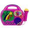 eKids Barney Karaoke Microphone with Boombox, Toddlery Toys with Built-in Music for Kids (Barney) view 1