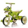 Dinosaur Kids Tricycle for Rider, Toddlers Kid Trike Bike Big Wheel with EVA Wide Flash Wheels, Anti-Slip Pedals, Storage Basket, Music & LED Lights, Kids Bike for 3-6 Year Old Girls & Boys (Green) view 1