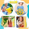 5 Pcs Kids Playground Accessories for Kids Outdoor Plastic Steering Wheel Swingset Phone Pirate Telescope Telephone Safety Handle for Child Backyard Tree House Playhouse Jungle Gym (Yellow Set 1) view 3