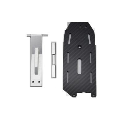ADU Racing 7075-T6 AL ESC Mounting Plate for losi for DBXL-E 2.0 LOS251099 for hobbywing MAX5 MAX6 XLX2