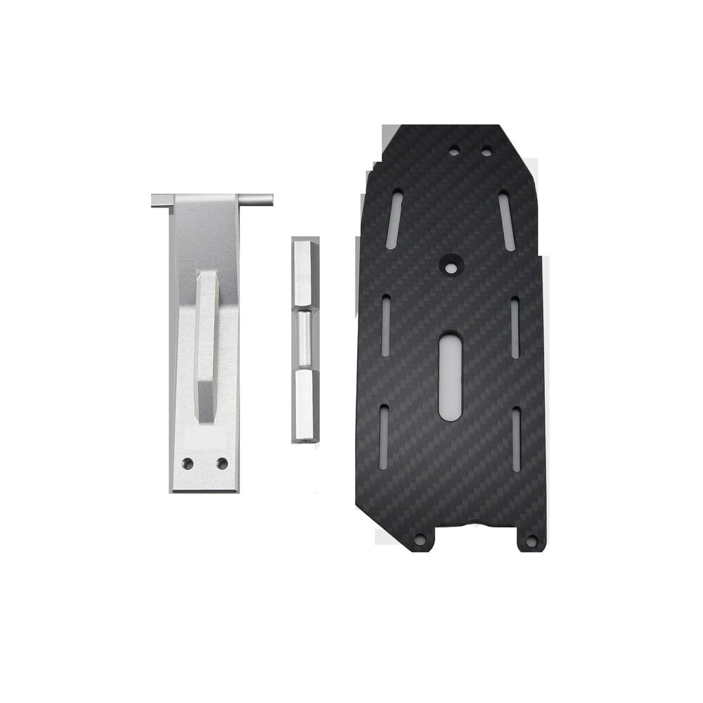 ADU Racing 7075-T6 AL ESC Mounting Plate for losi for DBXL-E 2.0 LOS251099 for hobbywing MAX5 MAX6 XLX2