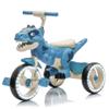 Dinosaur Kids Tricycle for Rider, Toddlers Kid Trike Bike Big Wheel with EVA Wide Flash Wheels, Anti-Slip Pedals,Storage Basket,Music & LED Lights, Kids Bike for 3-6 Year Old Girls & Boys (Blue) view 1