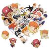 100PCS Japanese Anime Mixed Funny Cartoon Waterproof Sticker for Water Bottles Cartoon Characters Stickers for Kids, Toddlers, Teens, Girls, Adults (Japanese Anime) view 1