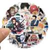 100PCS Japanese Anime Mixed Funny Cartoon Waterproof Sticker for Water Bottles Cartoon Characters Stickers for Kids, Toddlers, Teens, Girls, Adults (Japanese Anime) view 3