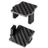 AXSPEED Carbon Fiber Servo Mount Plate Bracket for 1/18 for Granite for GROM 1/14 for Mojave for GROM for mega 380 RC Car Upgrade Parts(Blue) view 2