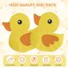 100 Pcs of Cute Yellow Rubber Duck Party Napkins Cute Duckie Themed Napkins Rubber Duck Party Supplies for Baby Shower Gender Reveal Kids Birthday One Lucky Duck Birthday Decorations view 3