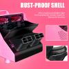 CKJJZY Commercial Bubble Machine Pro - Adjustable Angle (30-90) & Speed Control, 20,000+ BPM, Lightweight & Spill-Proof Design, Upgrade Bubble Blower for Outdoor Wedding Birthday (Pink Plug) view 4