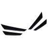 Saluaqui Front Bumper Side Splitter Glossy Black for STI VB 2022 Onwards - Streamline Enhancement with Easy Installation and Stylish Decoration view 1
