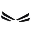 Saluaqui Front Bumper Side Splitter Glossy Black for STI VB 2022 Onwards - Streamline Enhancement with Easy Installation and Stylish Decoration view 4