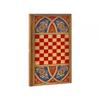 23.6 Inch Backgammon Asia Sets, 2 in 1 Premium Wooden Game Sets Including Checkers, and Backgammon for Adults view 2