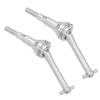 1/14 for mjx for Hyper Go Truck 14301 14302 14303 2Pcs Metal CVD Drive Shafts Dog Bone RC Car Upgrade Parts 14410(4Pcs Black) view 3